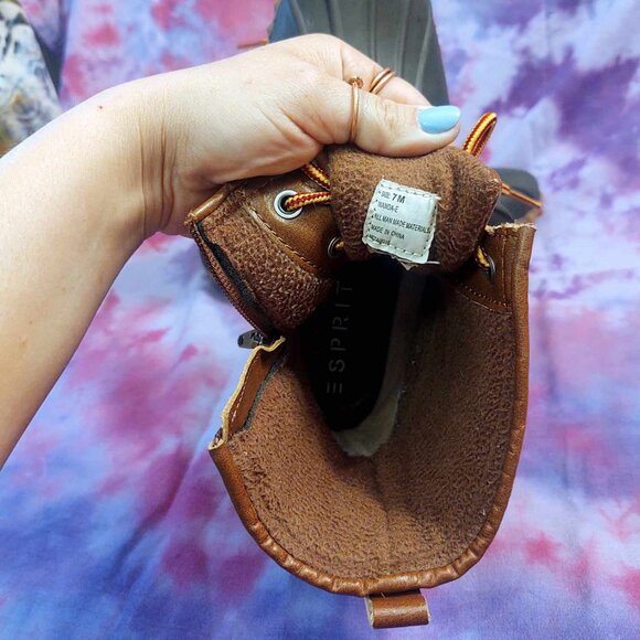 ESPRIT Waterproof Rubber Sole Duck Boots: 7 - Picture 6 of 7